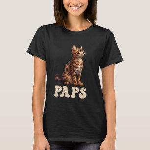 Cat Daddy Bengal Cat Dad Bengal Father Bengal Cat T-Shirt