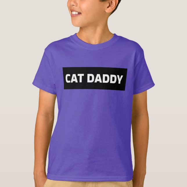 CAT DADDY boys T-SHIRTS (Front)