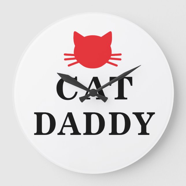 Cat Daddy Clock (Front)