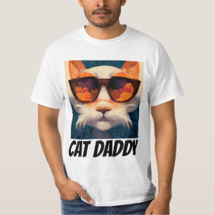 CAT DADDY DAD SUNGLASSES T-SHIRTS