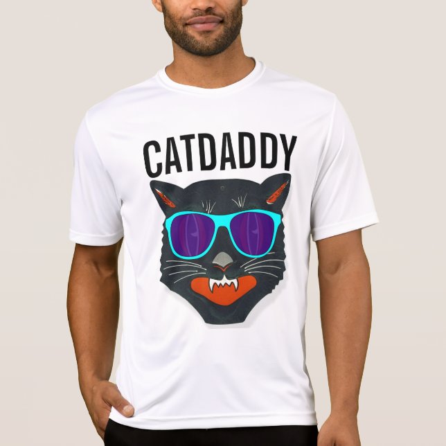CAT DADDY DAD t-shirts (Front)