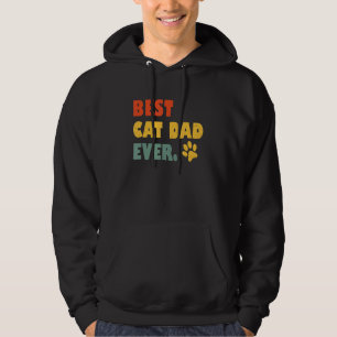 Cat Daddy Father Best Cat Dad Ever Hoodie