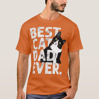 Cat Daddy Father Gift Best Cat Dad Ever T-Shirt