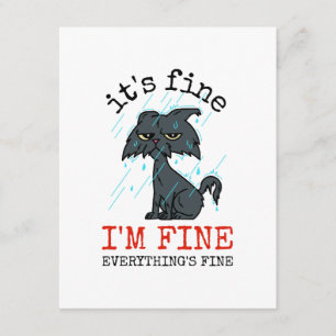 Cat daddy fathers day gift enclosure card