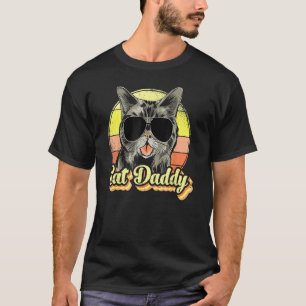 Cat Daddy, Funny Cat     For Men, Best Cat Dad Eve T-Shirt