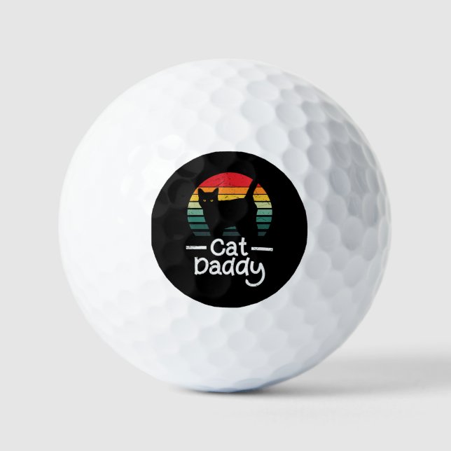 Cat Daddy Golf Balls (Front)