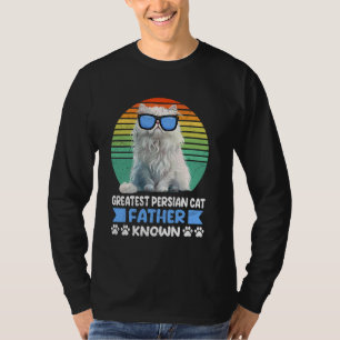 Cat Daddy GREATEST PERSIAN CAT FATHER KNOWN Vintag T-Shirt