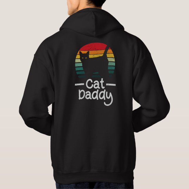 Cat Daddy Mens  Hoodie (Back)