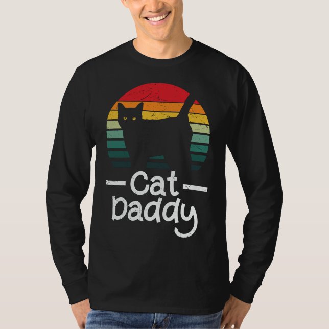 Cat Daddy Mens Long Sleeve  T-Shirt (Front)