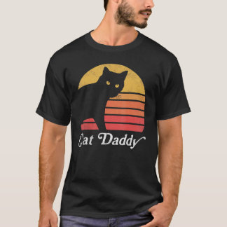 Cat Daddy Vintage Style Cat Retro Cat Daddy T-Shirt