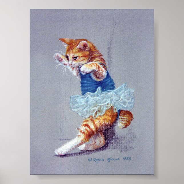 Cat Dancing Poster (Front)
