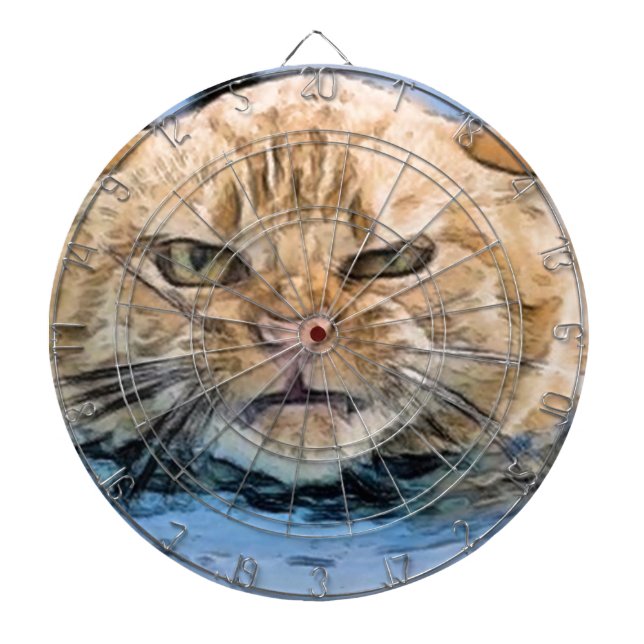 Cat Dartboard (Front)