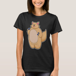 Cat Darts Dart Sports T-Shirt