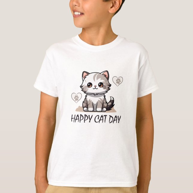 CAT DAY T-Shirt (Front)