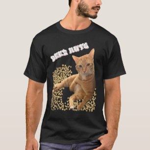 Cat Deez Nuts Joke with Pistachios T-Shirt