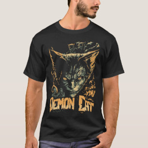 Cat Demon Cat Evil Sinister Kitty T-Shirt