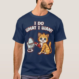 Cat Demon Core Nuclear Men Kids Women Funny Scienc T-Shirt