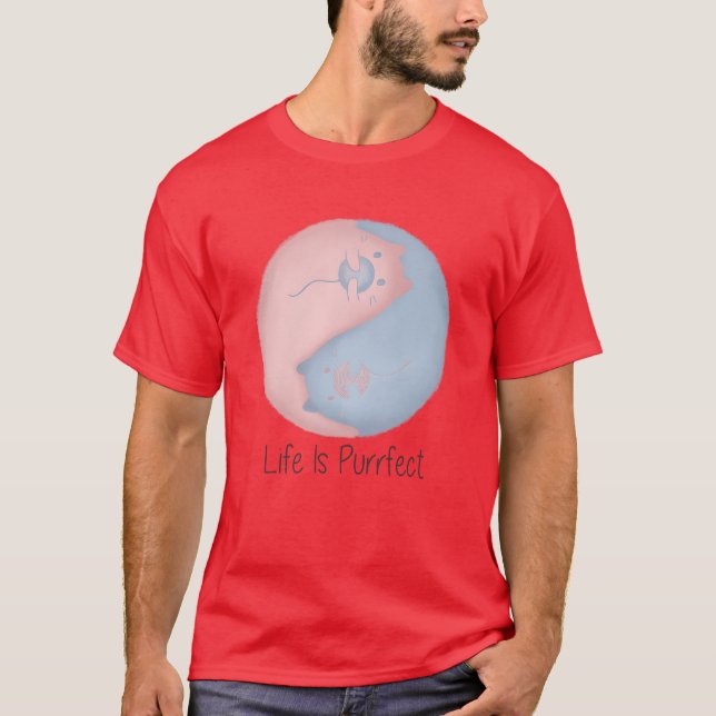 cat design family T-Shirt (Front)