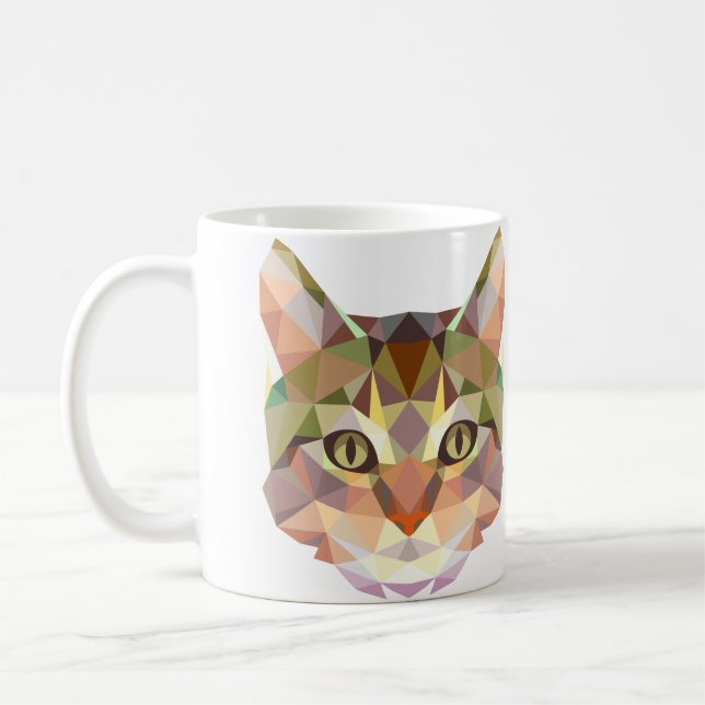 Cat design mug (Left)