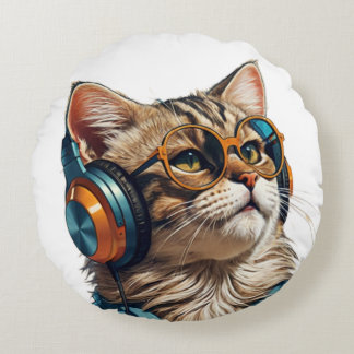 Cat design pillow 
