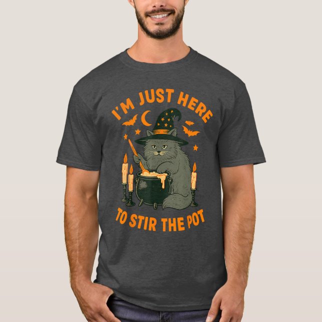 Cat Design T-Shirt (Front)