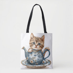 Cat Detail Tote Bag
