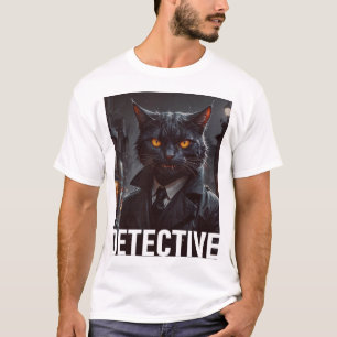 Cat Detective T-Shirt