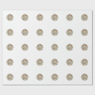 Cat Diner Cat Diner Retro Restaurant Cat Vintage V Wrapping Paper