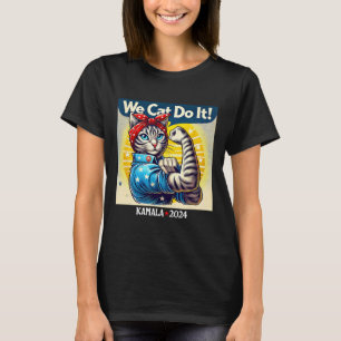 Cat Do It Kamala Harris Supporter Childless Cat La T-Shirt