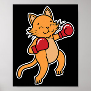 Cat Does Boxing 1  Poster