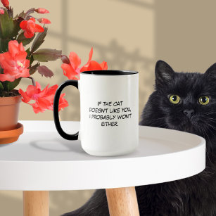 Cat doesn't Like You Mug