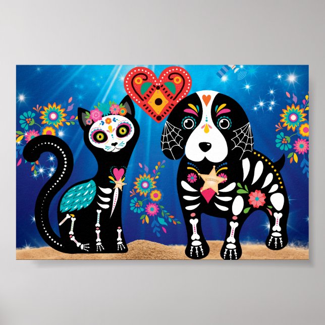 Cat/Dog/Death Poster of Marriage after death... (Front)