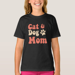 Cat Dog Mum T-Shirt