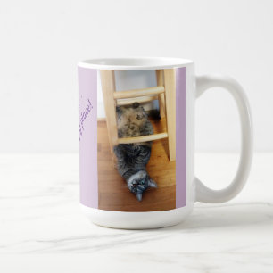 Cat Dog Pet Happy Place Custom Photo Coffee Mug