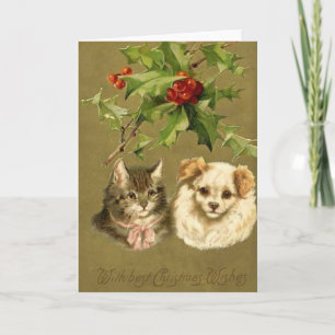 Cat & Dog's Christmas Card