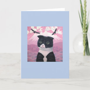 Cat Dora-chan blue #3 Card