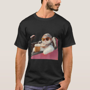 Cat Driving Meme Rage Is Consuming Me Silly Humour T-Shirt