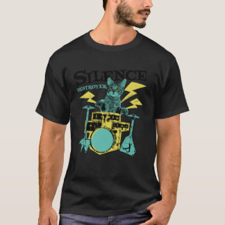 Cat Drum T-Shirt