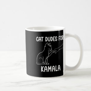 Cat Dudes For Kamala Childless Cat Lady Is Voting Coffee Mug