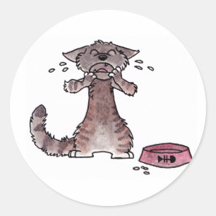 Cat Emergency Sticker