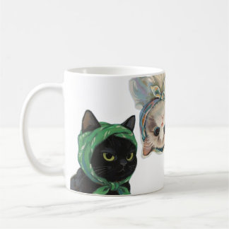 Cat enthusiasts coffee mug