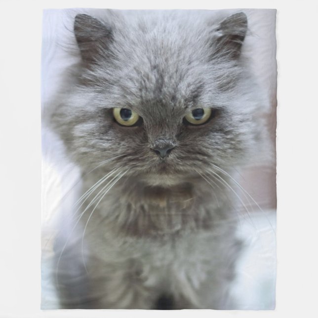 CAT EYES FLEECE BLANKET (Front)