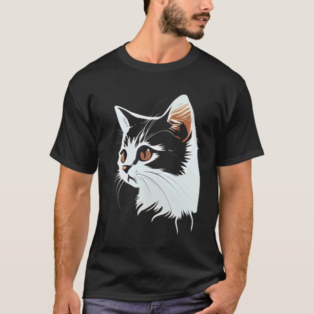 Cat Face  Cat  2 T-Shirt (Front)