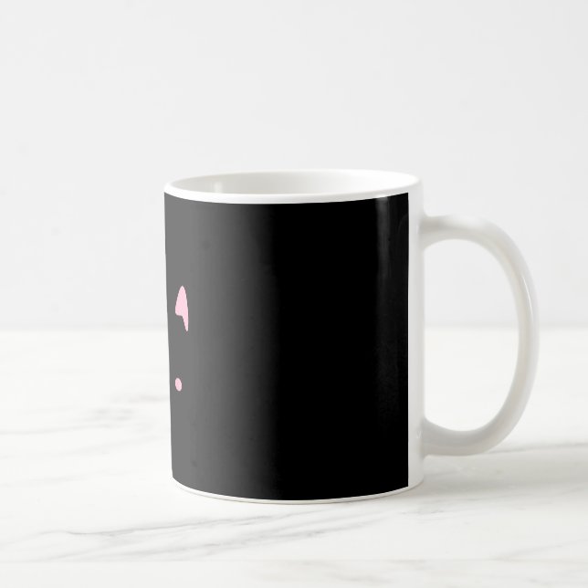 Cat face eyelashes kitten cute cats lovers coffee mug (Right)