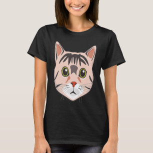 Cat Face Meowdy Cute Kitten Cat Meme 2 T-Shirt
