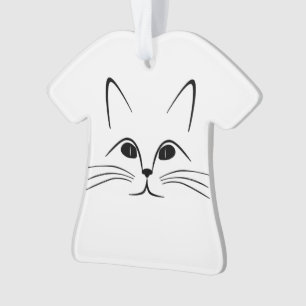 CAT FACE ORNAMENT