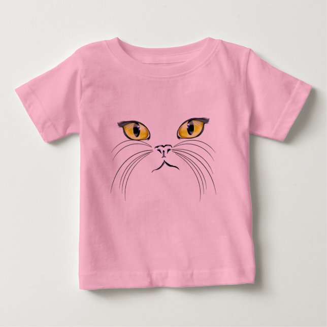 Cat Face T-Shirt (Front)
