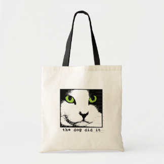 Cat Face Tote Bag