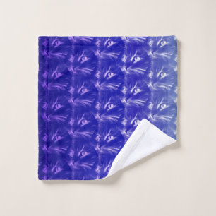 Cat Face Wash Cloth
