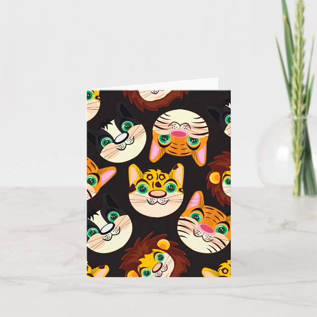 Cat Faces Card (Creator Uploaded)